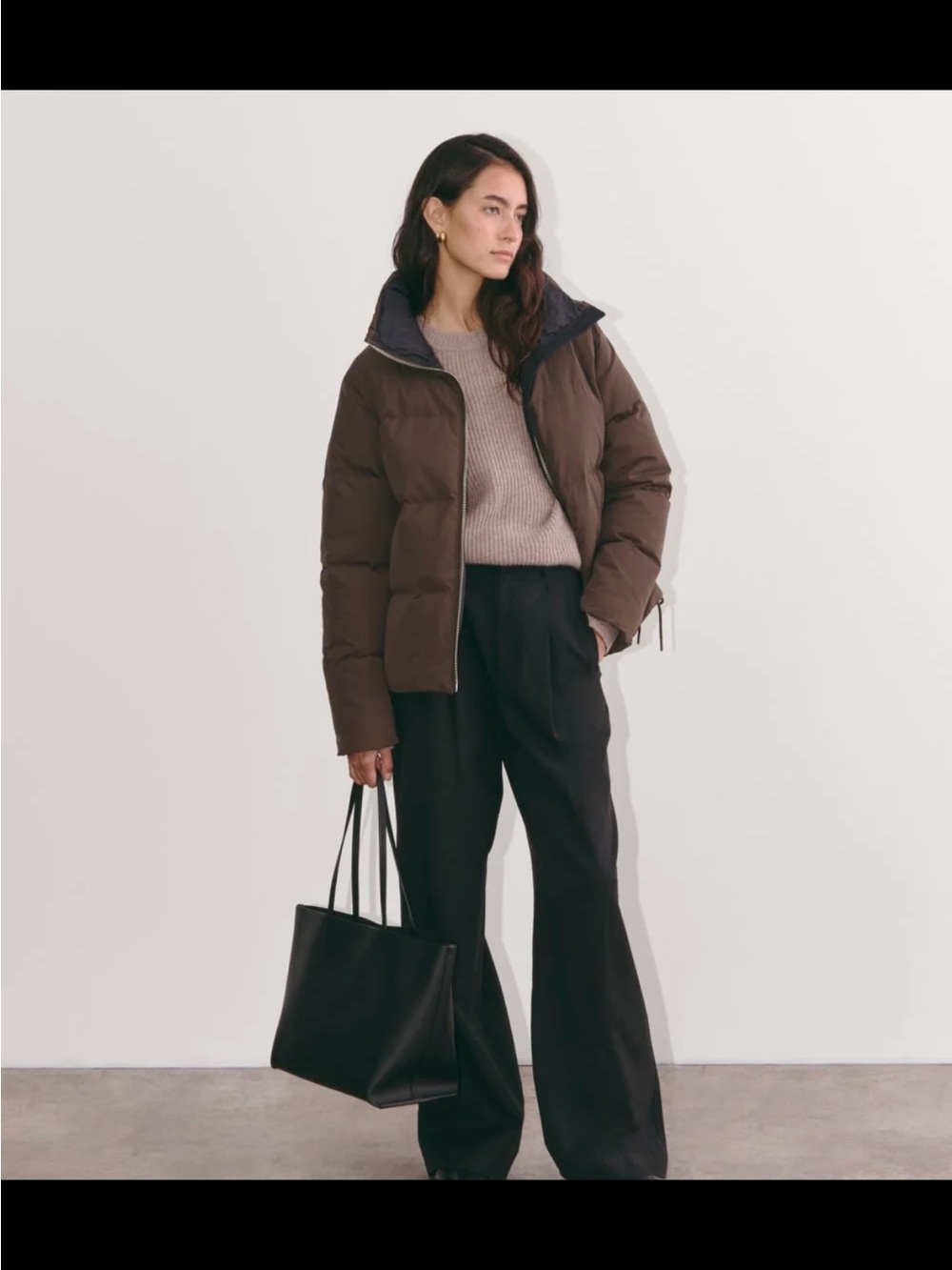 Everlane Down Feather Puffer Jacket, size S - Picture 2 of 9